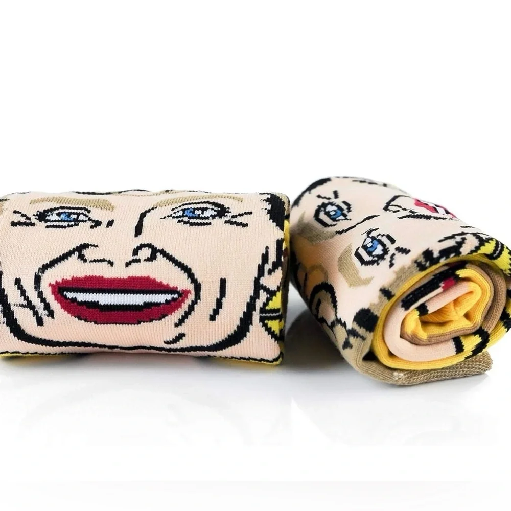 The Golden Girls Blanche Bioworld 360 Crew Socks Novelty 10-13 unisex NEW pack